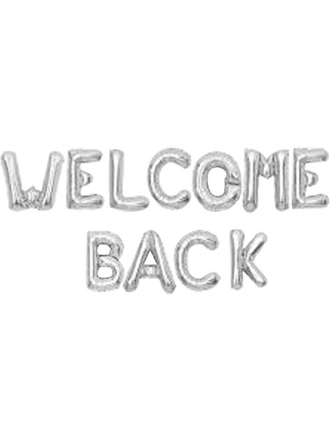 Welcome Back Foil Banner – Balloons Co