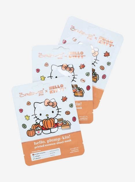 The Creme Shop Hello Kitty Pumpkin Facial Sheet Mask Set | Hot Topic