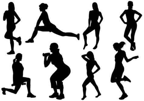 Free Women Exercise Cliparts, Download Free Women Exercise Cliparts png ...