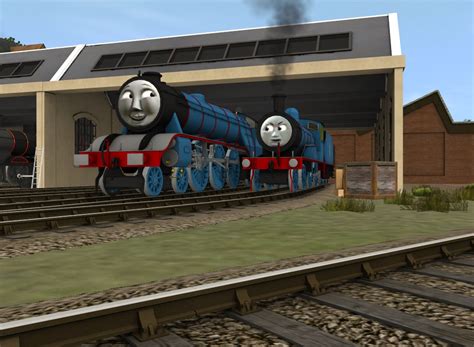 Edward and Gordon by Mobian-Storyteller on DeviantArt