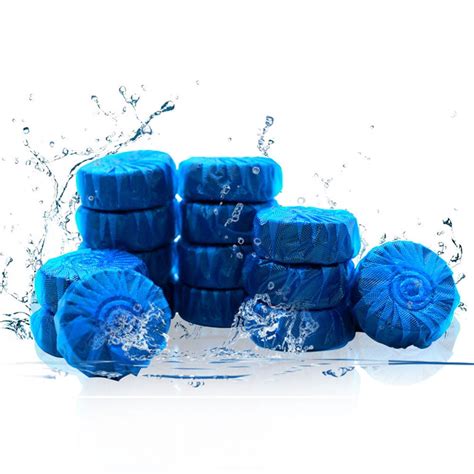 40Pcs Continuous Clean Drop-Ins Toilet Cleaner Tablet, Repels Tough Hard Water and Limescale ...