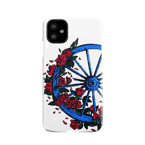 Grateful Dead Wheel Phone Case - Chief T-shirt