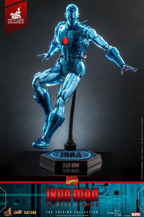 Iron Man (Stealth Armor) - Hot Toys CMS012D46 Marvel Comics 1/6th scale Collectible Figure