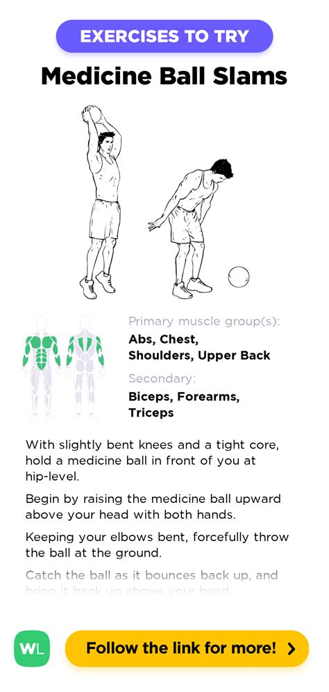 Medicine Ball Slams – WorkoutLabs Exercise Guide