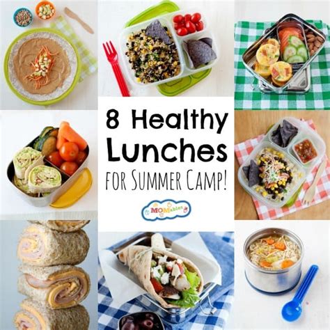 8 Healthy Lunches for Summer Camp - MOMables® - Mealtime Solutions for ...