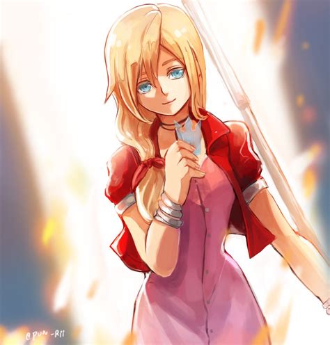 [KHCOM] Namine x FFVII fanart by pun-rii! : r/KingdomHearts