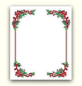 Christmas Garland Border Clipart Free | Free Images at Clker.com - vector clip art online ...