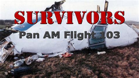 Survivors | Pan AM Flight 103 - YouTube