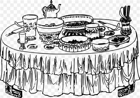 Table Buffet Drawing Clip Art, PNG, 2400x1683px, Table, Artwork, Black And White, Buffet ...