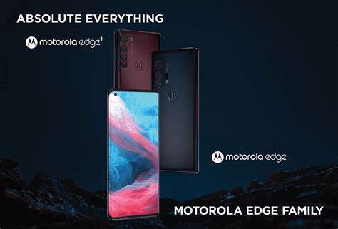 Motorola launched a flagship, the Edge+ with 108MP cam, 90Hz screen, and 5G