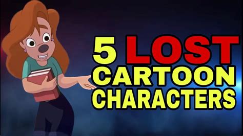 5 Lost Cartoon Characters! - YouTube