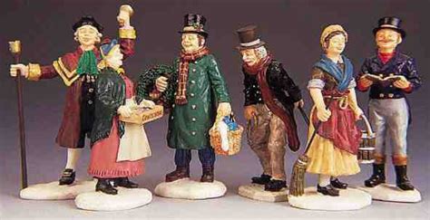 92356 - Village People Christmas Figurines, Set of 6 - Lemax Christmas Village Figurines ...