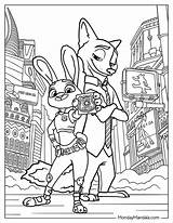 20 Zootopia Coloring Pages Free PDF Printables sketch template