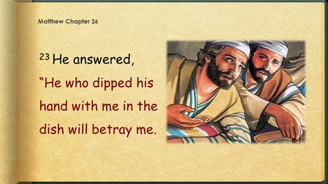 Matthew 26:17-30 - The last supper - PnC Bible Reading - Illustrated ...