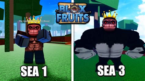 Blox Fruits Nhưng NPC BOSS KHỈ SINH RA Ở SEA 3 - YouTube