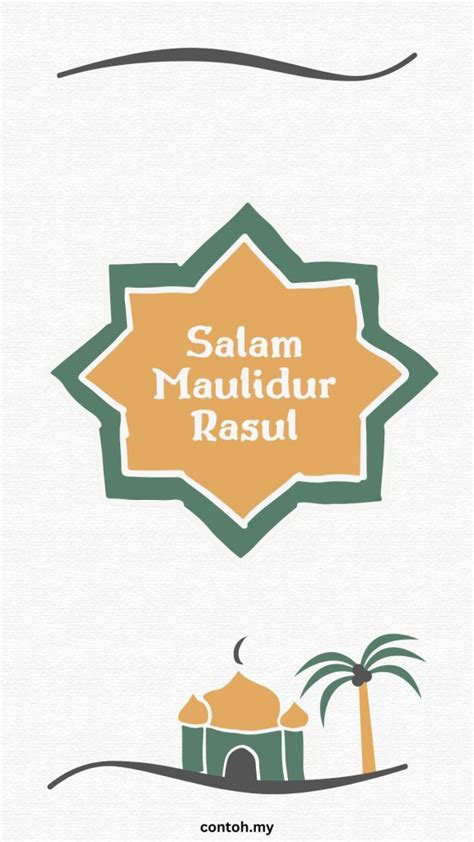 7 Contoh Ucapan Salam Maulidur Rasul 2024, Koleksi Pantun dan Poster