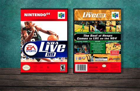 NBA Live '99 - N64 Video Game Case