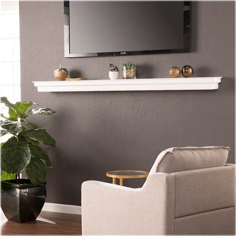 SEI - Alberta Fireplace Mantel Shelf - White | Fireplace mantel shelf, White fireplace mantels ...