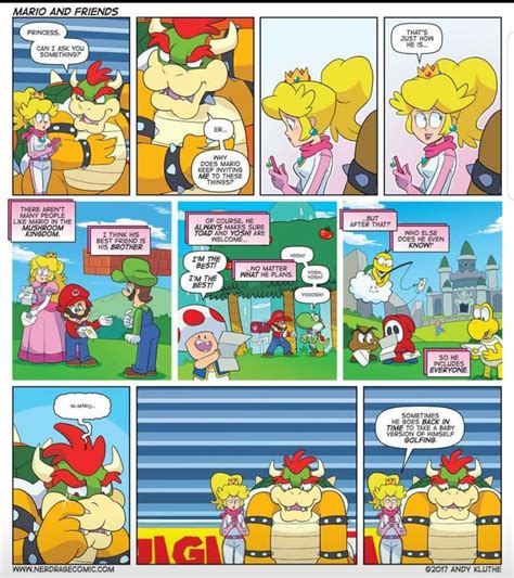 Bowser Peach on Mario | Mario funny, Super mario art, Mario comics