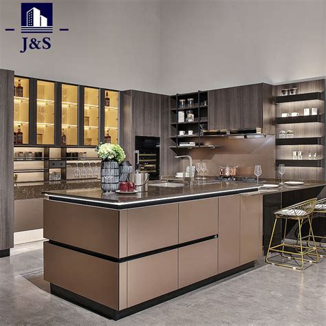 China Luxury Kitchen Cabinet Layout Design Remodel Manufacturers & Suppliers - J&S