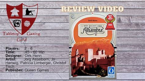 Alhambra Board Game Review - YouTube