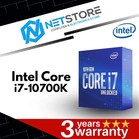 INTEL CORE i7-10700K 10th GENERATION PROCESSOR (16MB CACHE,3.8Hz ...