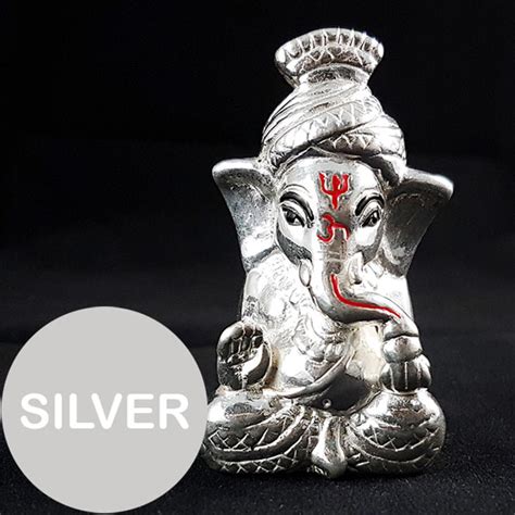 Silver Ganesh Ji Idol | Gifts to Nepal | Giftmandu