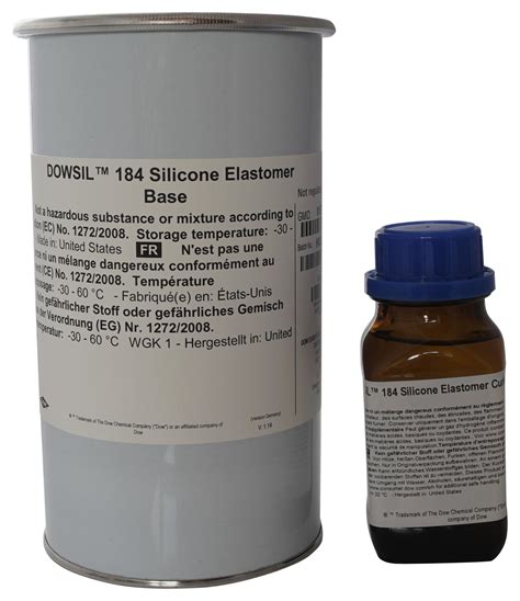 SYLGARD 184, 1.1KG - Dow - Silicone Elastomer, Flowable, Sylgard® 184