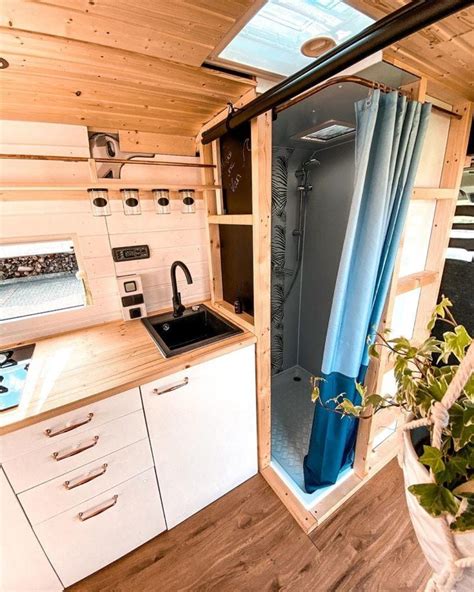 11 Camper Vans with Bathrooms: Toilet & Shower Inspiration for Off-Grid ...