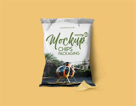 Free Chips Package Mockup (PSD)