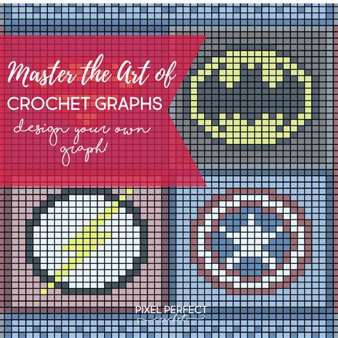 Master the Art of Crochet Graphs | Part 4 | Design your Own Graph! – Pixel Perfect Crochet