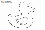 Rubber Duck Coloring Pages sketch template