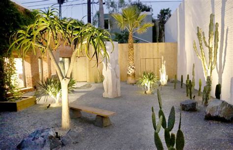 Landscape architecture design for a desert climate a zen garden in ...