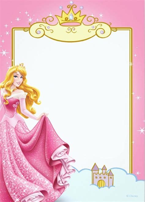 Printable Princess Invitation Card | Invitaciones de princesas disney, Invitaciones para fiesta ...