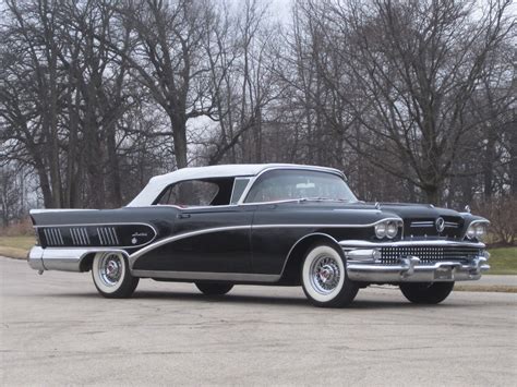 1958 Buick Limited Carlsbad Black Convertible 364cu/300hp | Frank's Classic Cars