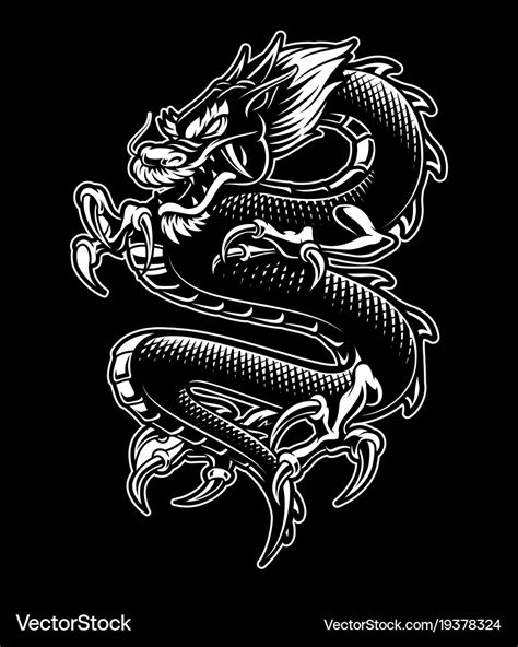 Dragon Royalty Free Vector Image - VectorStock