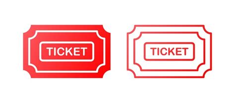 Premium Vector | Lottery ticket Flat red set of tickets Vector icons