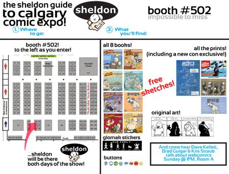 Guide to Calgary Comic Expo! - Sheldon® Comic Strip