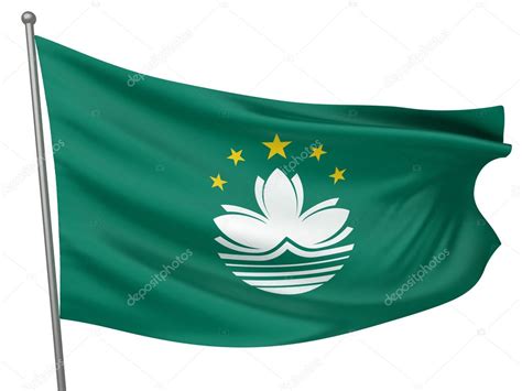 Macau National Flag — Stock Photo © megastocker #1735315