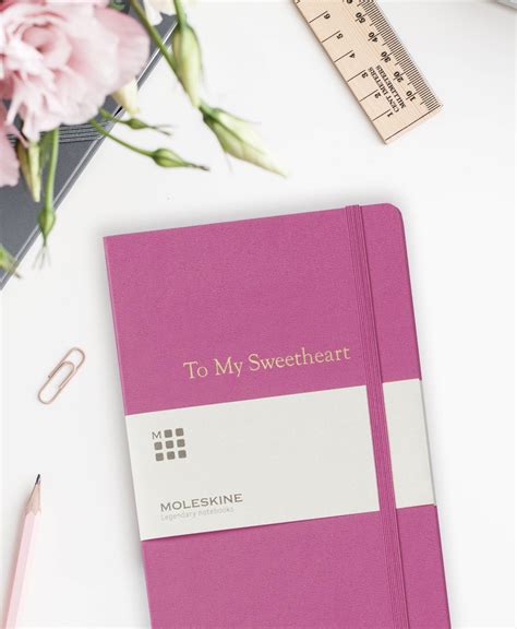 Choose from lots of Moleskine cover colors, page styles, and sizes, then add personalization for ...