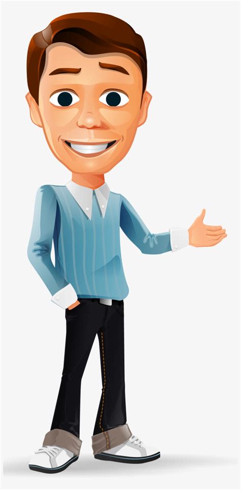 Animation Character Png - Businessman Vector Characters Png Transparent PNG - 1008x2066 - Free ...