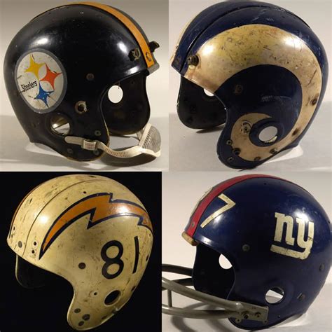 74 best Vintage Football Helmets images on Pinterest