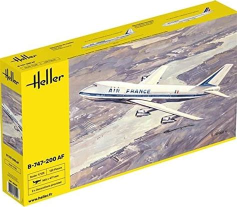 Heller Boeing 747 Airliner Airplane Model Building Kit - Scale Model ...