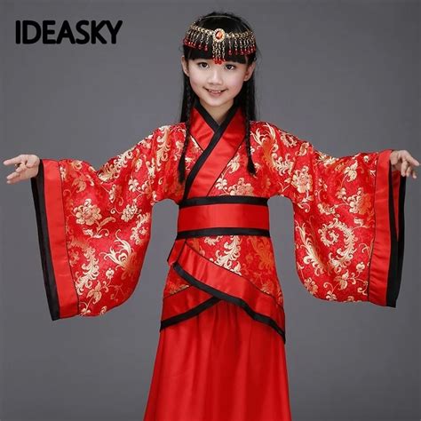 women chinese princess costume traditional dance costumes kids enfants ...