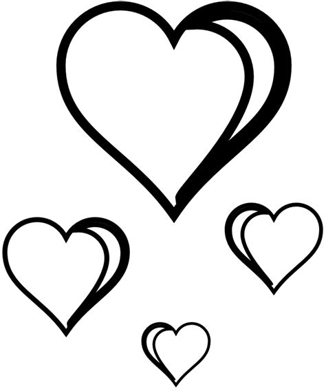 Line Drawing Heart - ClipArt Best