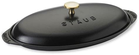 Staub Cast-Iron Fish Plate with Lid - $145.00 | Fish plate, Plate presentation, How to cook pasta