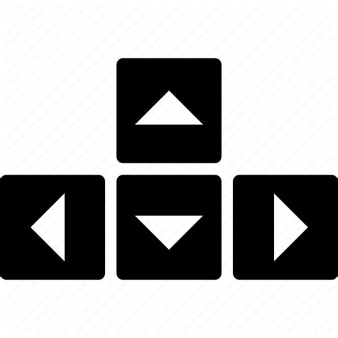 Arrow Keys Icon at Vectorified.com | Collection of Arrow Keys Icon free ...