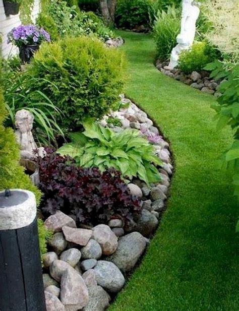 Small Front Yard Rock Garden Ideas