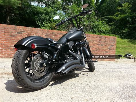 2014 Harley Davidson Dyna Street Bob, Matte Black