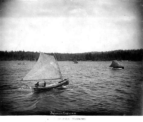 Salmon fishing, Willapa Bay, Washington, ca. 1897 | Salmon fishing ...